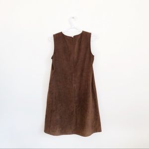 Uniqlo Faux Suede Sleeveless Dress